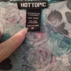Hot Topic Dresses - Hot Topic watercolor Skull dress Hot Topic Dresses - Hot Topic watercolor Skull dress